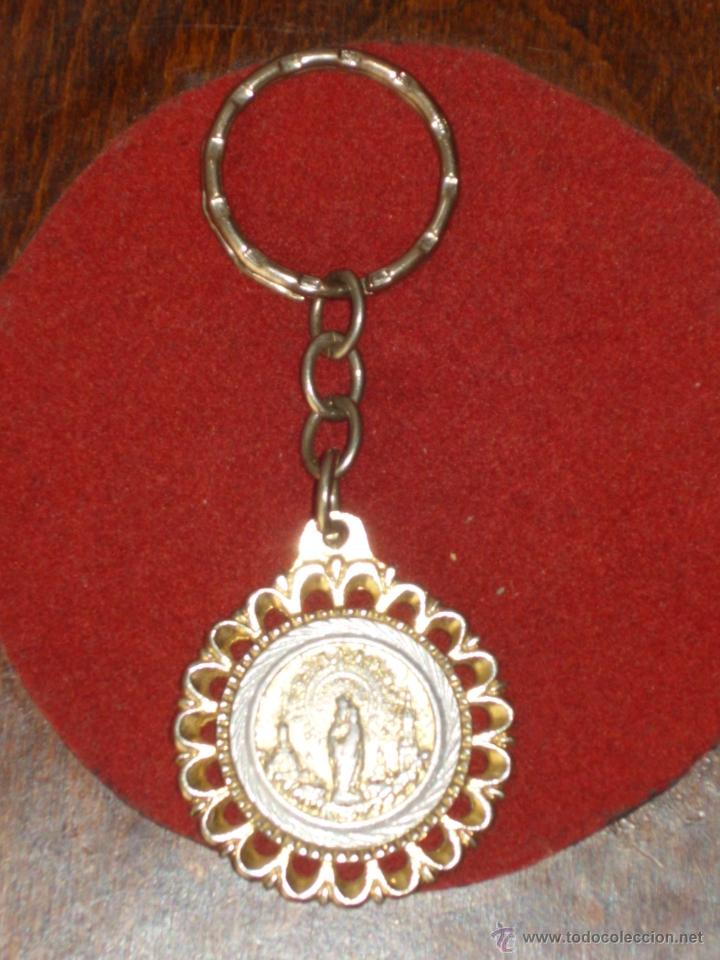 Coleccionismo de llaveros: LLAVERO DE LA VIRGEN DEL PILAR. - Foto 2