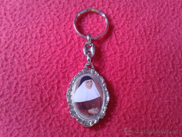 Collectionnisme de portes-cl&eacute;s: PRECIOSO LLAVERO RELIGIOSO RECUERDO DE LA BEATIFICACION DE MADRE MARIA DE LA PURISIMA SETIEMBRE 2010