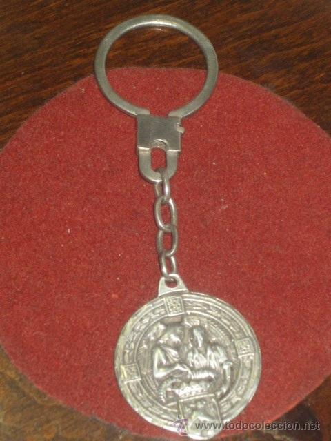 Coleccionismo de llaveros: LLAVERO DE PLATA,MUTUA DE ACCIDENTES DE ZARAGOZA.A&Ntilde;OS 70.