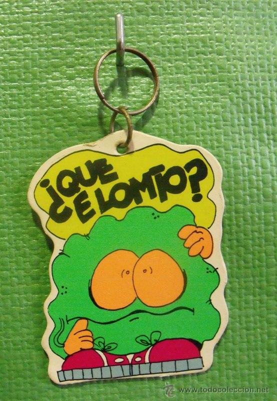 Coleccionismo de llaveros: Llavero Promocional Phoskitos &iquest;Qu&eacute; E Lomio? - A&ntilde;os 80