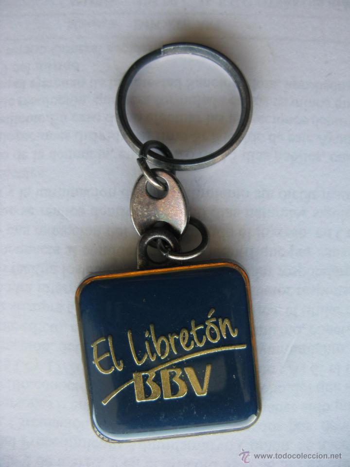 Coleccionismo de llaveros: llavero/llaveros. el libret&oacute;n bbv. - Foto 1