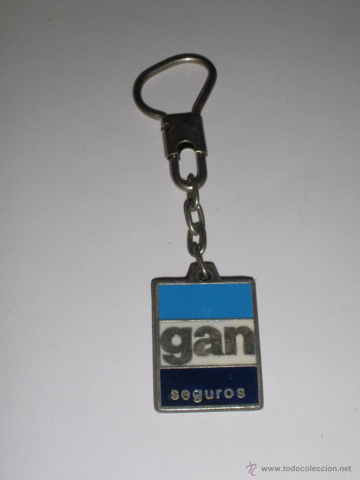 Coleccionismo de llaveros: LLAVERO GAN SEGUROS - Foto 1