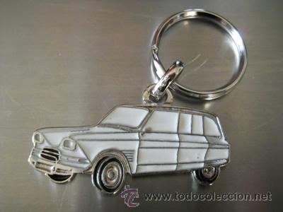 Coleccionismo de llaveros: llavero citroen 8 blanco