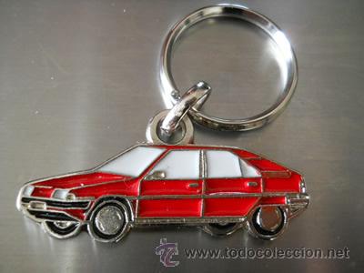 Coleccionismo de llaveros: llavero citroen bx rojo