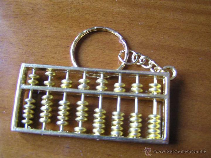 Coleccionismo de llaveros: LLAVERO DE METAL DE ABACO CHINO - Foto 4