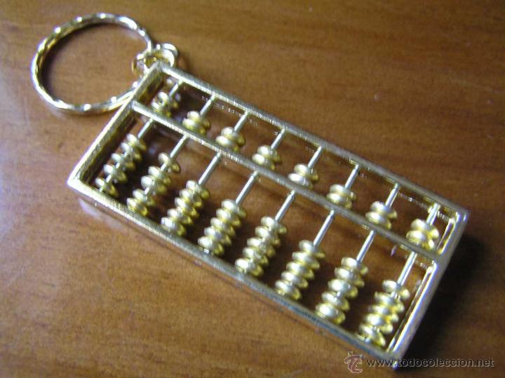 Coleccionismo de llaveros: LLAVERO DE METAL DE ABACO CHINO - Foto 7
