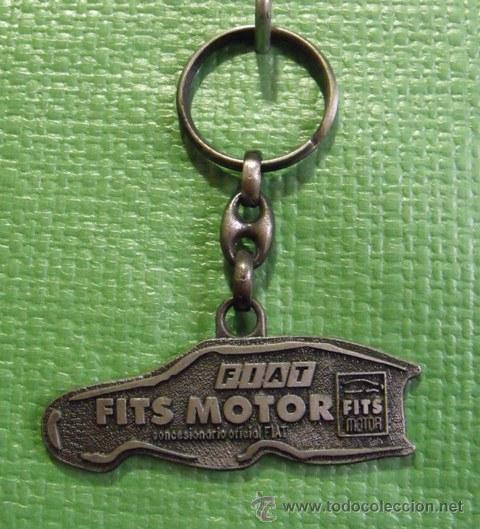 Coleccionismo de llaveros: Llavero Publicitario Fits Motor - Concesionario Oficial FIAT
