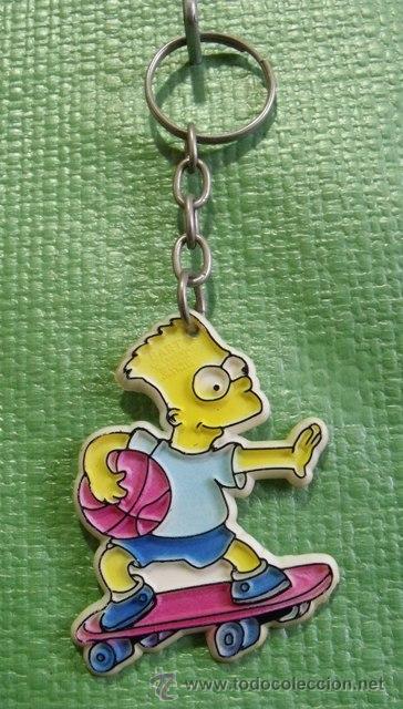 Coleccionismo de llaveros: Llavero Publicitario Rafael Cabanes y CIA (Elche) - Bart Simpson (The Simpsons)