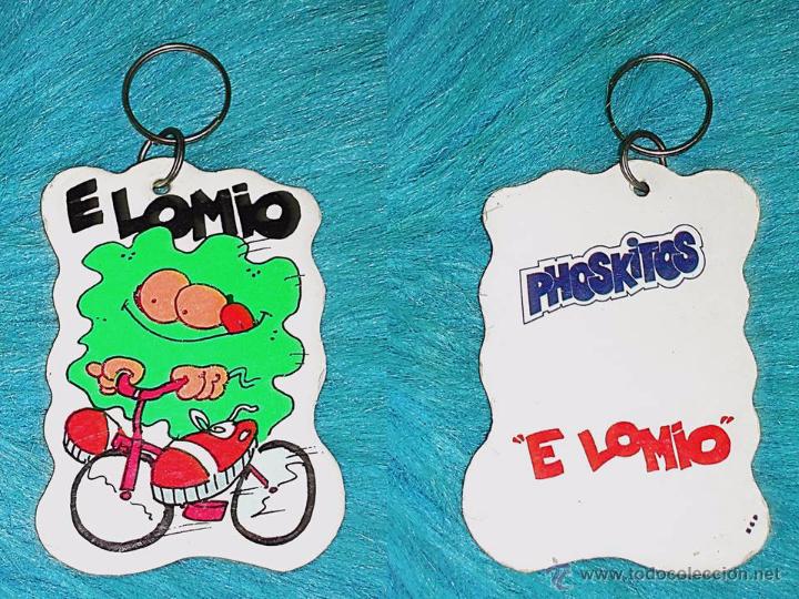 Coleccionismo de llaveros: Llavero PHOSKITOS, E LOMIO. - Foto 1