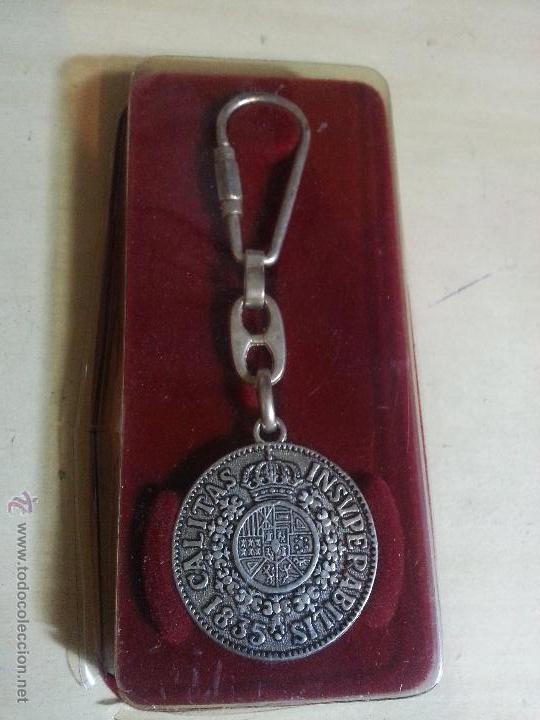 Coleccionismo de llaveros: ANTIGUO LLAVERO PLATA BRANDY - Foto 1