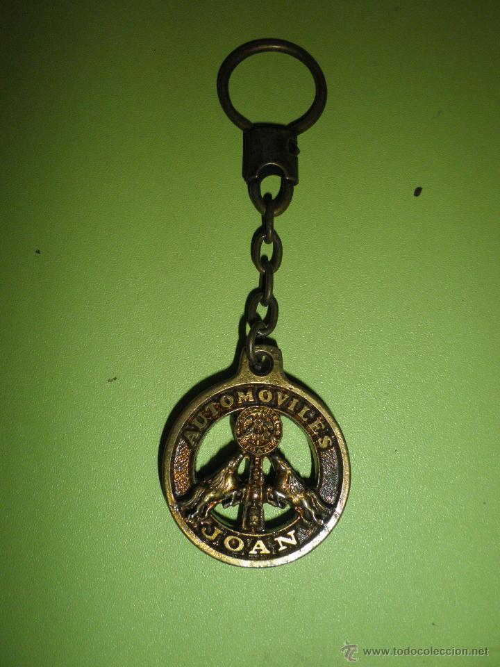 Sammlung von Schl&uuml;sselanh&auml;ngern: LLAVERO ANTIGUO MET&Aacute;LICO AUTOM&Oacute;VILES JOAN SAN VICENC DELS HORTS **