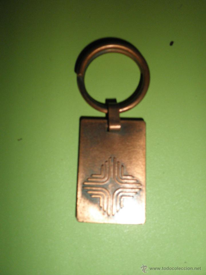 Sammlung von Schl&uuml;sselanh&auml;ngern: LLAVERO ANTIGUO MET&Aacute;LICO CAIXA DE ESTALVIS DE CATALUNYA **