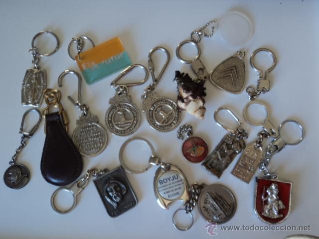 Coleccionismo de llaveros: Lote colecci&oacute;n LLAVEROS ORIGINAL A&Ntilde;OS 70 lote coleccion entran todos