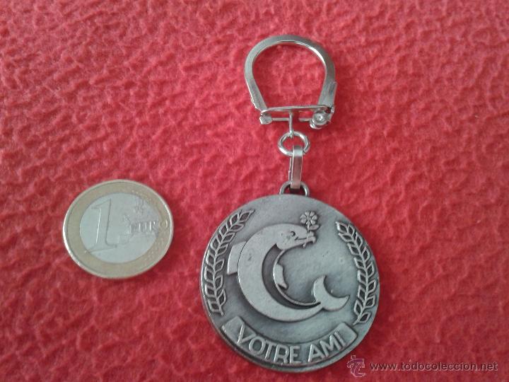 Collectionnisme de portes-cl&eacute;s: ANTIGUO ESCASO LLAVERO TENGO MAS LLAVEROS VER LOTES VOTRE AMI LE DAUPHINE LIBERE DELFIN ECOLOGIA