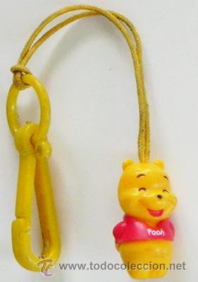 Coleccionismo de llaveros: LLAVERO COLGANTE Winnie the Pooh FIGURITA - PERSONAJE DE CINE Y WALT DISNEY - FIGURA OSITO OSO POH