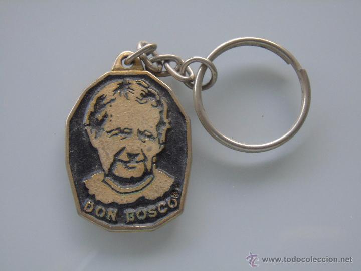 Coleccionismo de llaveros: LLAVERO RELIGIOSO. DON JUAN BOSCO. ESTAD SIEMPRE ALEGRES - Foto 1