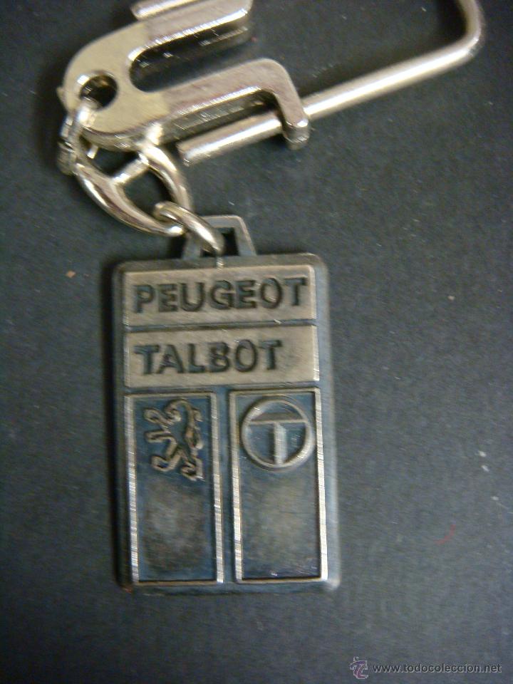 Coleccionismo de llaveros: LLAVERO DE PEUGEOT TALBOT