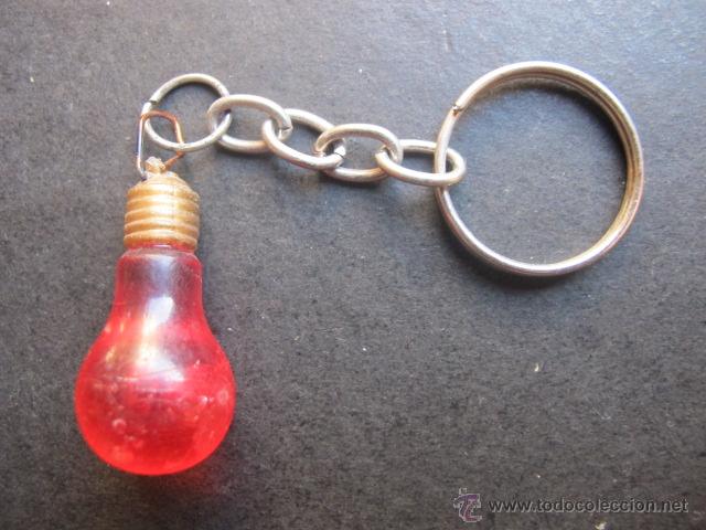 Sammlung von Schl&uuml;sselanh&auml;ngern: Llavero antiguo bombilla