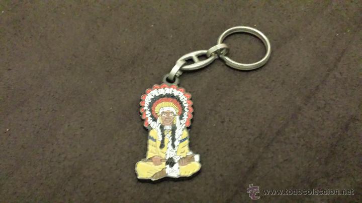 Collectionnisme de portes-cl&eacute;s: LLAVERO DE INDIO CON PIPA DE LA PAZ