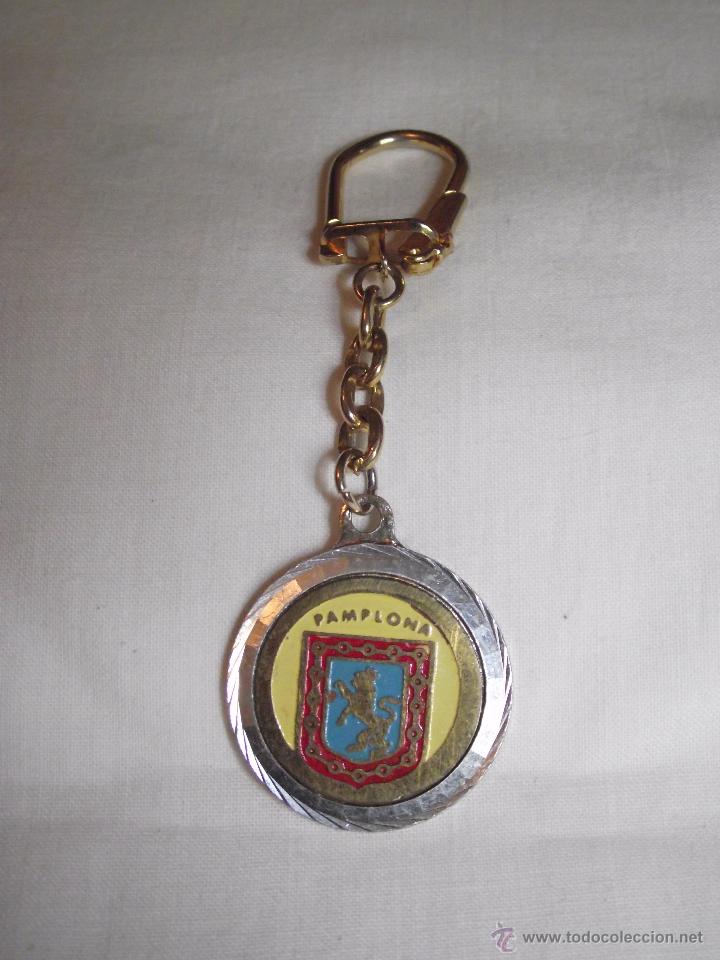 Coleccionismo de llaveros: LLAVERO PAMPLONA. ESCUDO - Foto 1