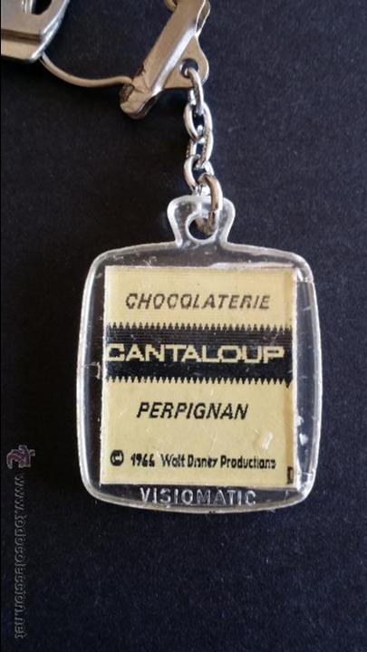 Coleccionismo de llaveros: Llavero de Pluto ,obsequio Chocolaterie Cantaloup, Visiomatic, 3D. - Foto 3