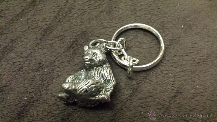 Sammlung von Schl&uuml;sselanh&auml;ngern: LLAVERO DE UN OSO (BA&Ntilde;ADO EN PLATA)