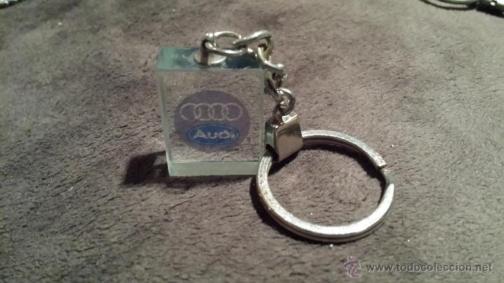 Coleccionismo de llaveros: LLAVERO EMBLEMA MARCA DE COCHES AUDI - Foto 1