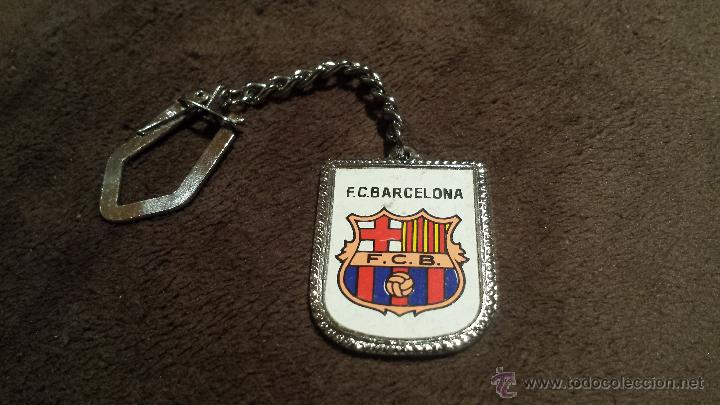 Sammlung von Schl&uuml;sselanh&auml;ngern: LLAVERO ESCUDO EQUIPO FUTBOL CLUB BARCELONA
