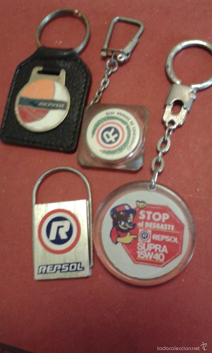 Coleccionismo de llaveros: SIETE LLAVEROS REPSOL - Foto 3