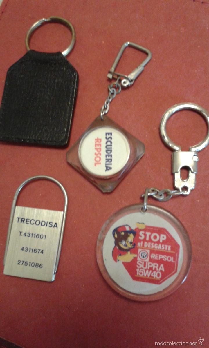 Coleccionismo de llaveros: SIETE LLAVEROS REPSOL - Foto 5