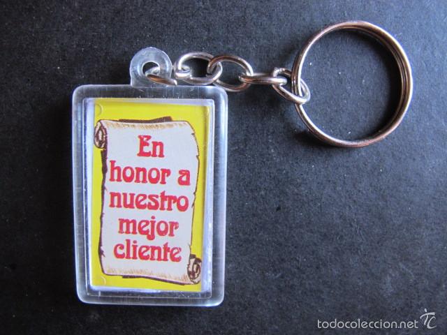 Collectionnisme de portes-cl&eacute;s: Llavero bar el beso terrassa en honor a nuestro mejor cliente