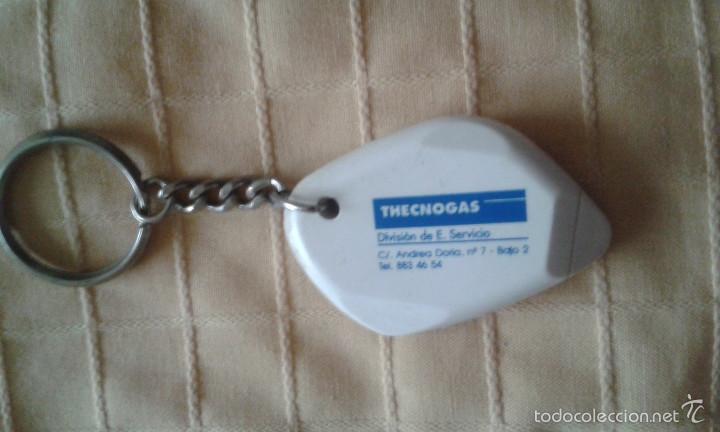 Colecionismo de porta-chaves: LLAVERO CON CUTER PUBLICIDAD TEHCNOGAS
