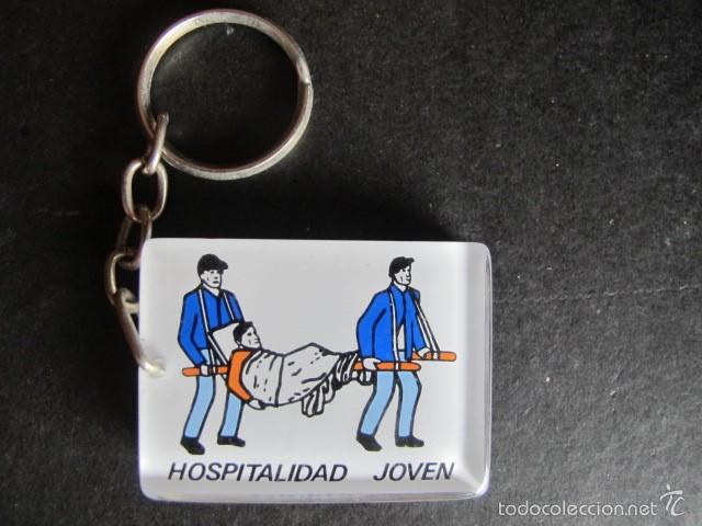 Collectionnisme de portes-cl&eacute;s: Llavero hospitalidad joven nuestra se&ntilde;ora de lourdes murcia