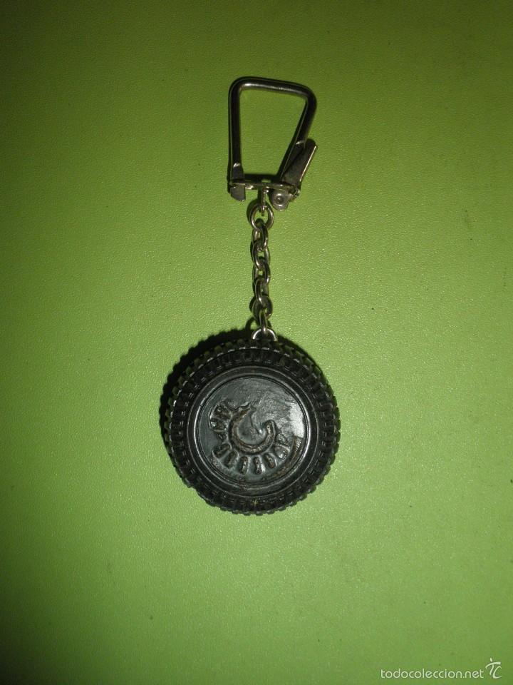 Llavero Antiguo Para Muebles - Herraje De Metal Con Pátina Estilo Modernista Italiano