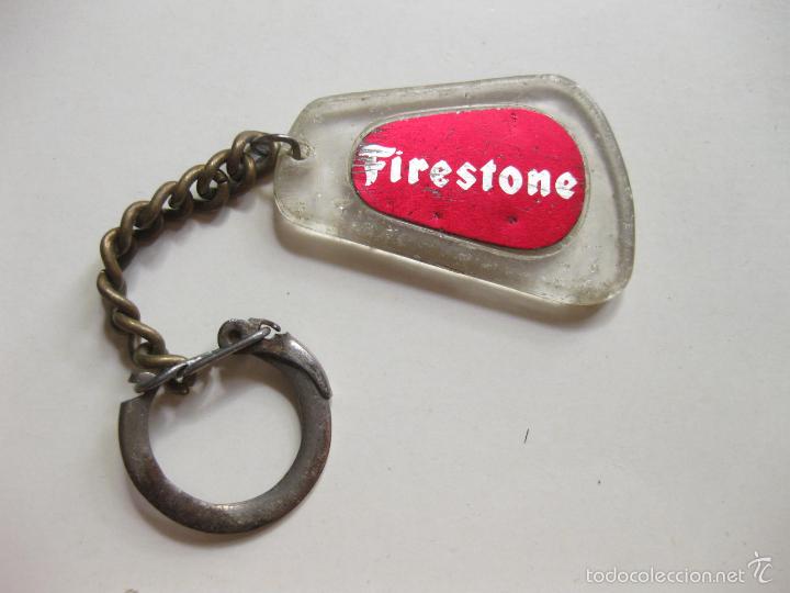 Coleccionismo de llaveros: LLAVERO PUBLICITARIO DE NEUMATICOS FIRESTONE - Foto 1