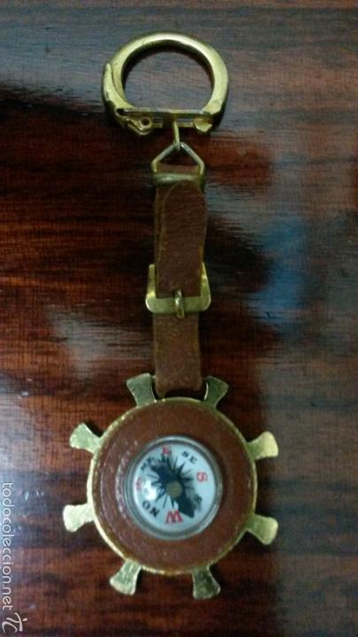 Coleccionismo de llaveros: ANTIGUO LLAVERO BRUJULA