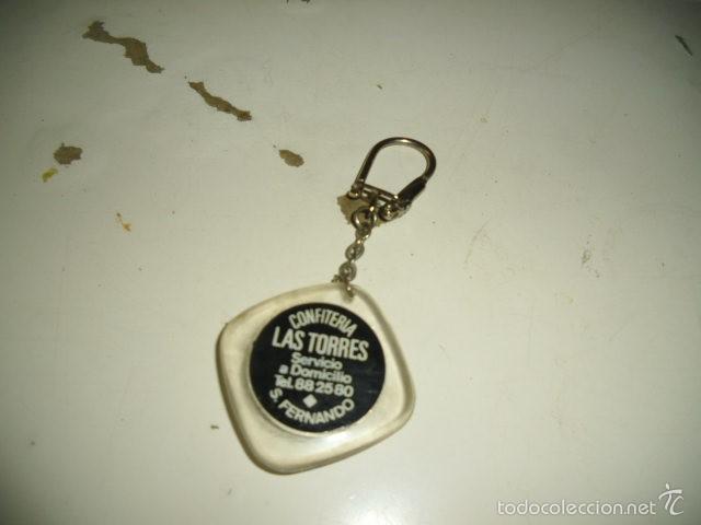 Coleccionismo de llaveros: CAJ-5 LLAVERO CONFITERIA LAS TORRES - Foto 1