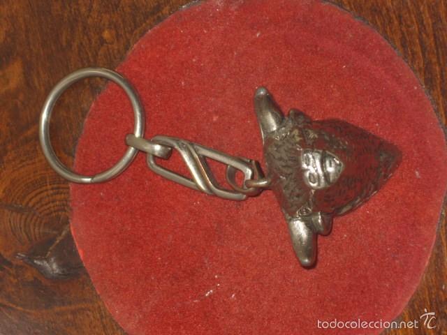 Coleccionismo de llaveros: LLAVERO CABEZA DE TORO. - Foto 1