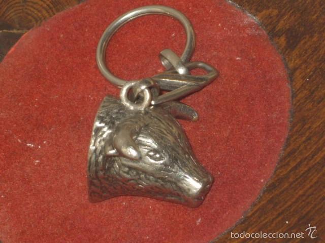 Coleccionismo de llaveros: LLAVERO CABEZA DE TORO. - Foto 3