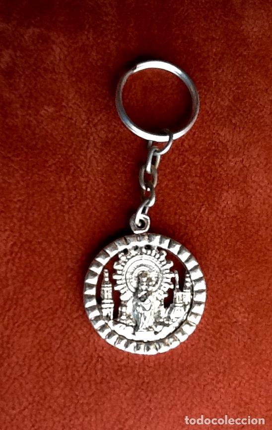 Coleccionismo de llaveros: LLAVERO. RECUERDO DE ZARAGOZA. VIRGEN DEL PILAR. ENVIO INCLUIDO.