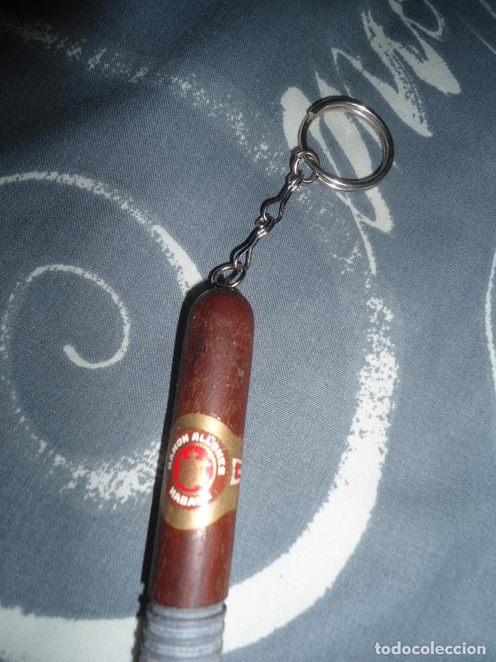Coleccionismo de llaveros: ANTIGUO LLAVERO PURO HABANO RAMON ALLONES
