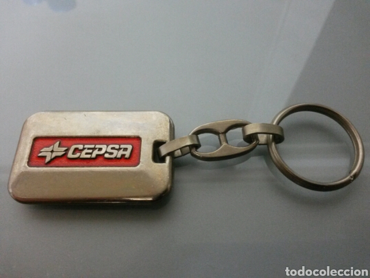 Coleccionismo de llaveros: ANTIGUO LLAVERO CEPSA METAL