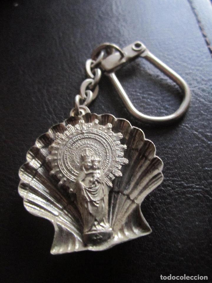 Coleccionismo de llaveros: Llavero religioso Virgen del Pilar