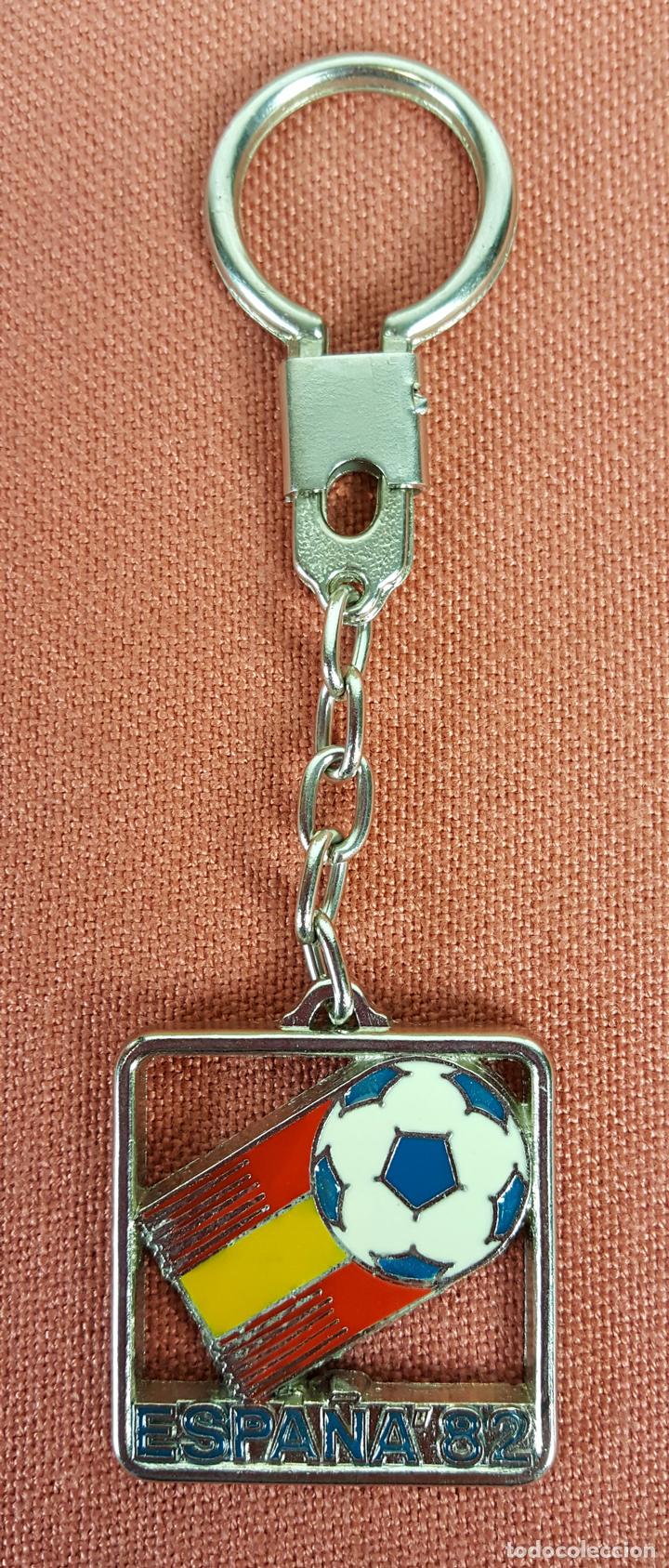 Coleccionismo de llaveros: LLAVERO MUNDIAL DE FUTBOL ESPA&Ntilde;A 1982. METAL ESMALTADO. 1982.