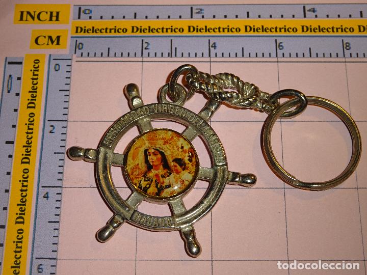 Coleccionismo de llaveros: LLAVERO DE LA VIRGEN DEL CARMEN DE M&Aacute;LAGA - Foto 1