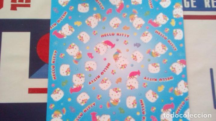 Coleccionismo de llaveros: HELLO KITTY HOJA DE OREGAMI 15 X 15 CMS - Foto 1