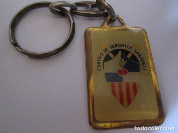 Coleccionismo de llaveros: llavero centro deportes sabadell - Foto 1