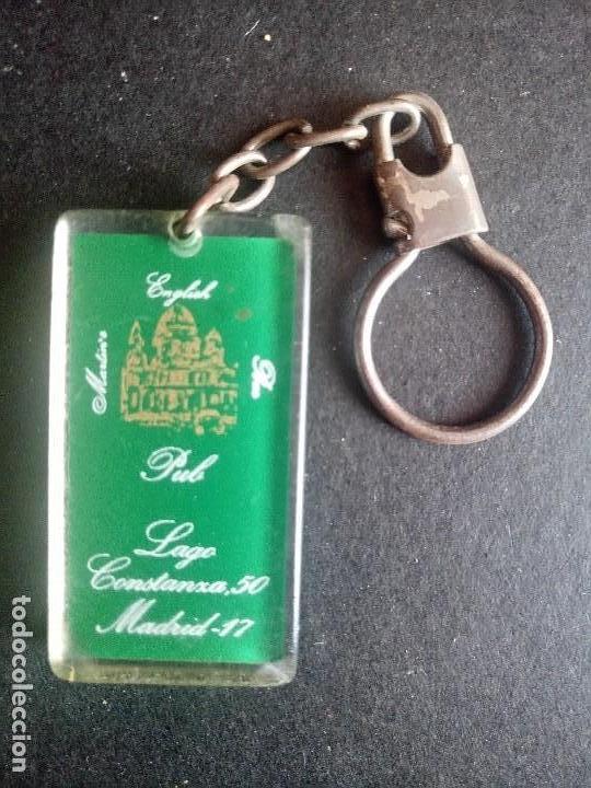 Coleccionismo de llaveros: Llavero pub bar madrid lago constanza - Foto 1