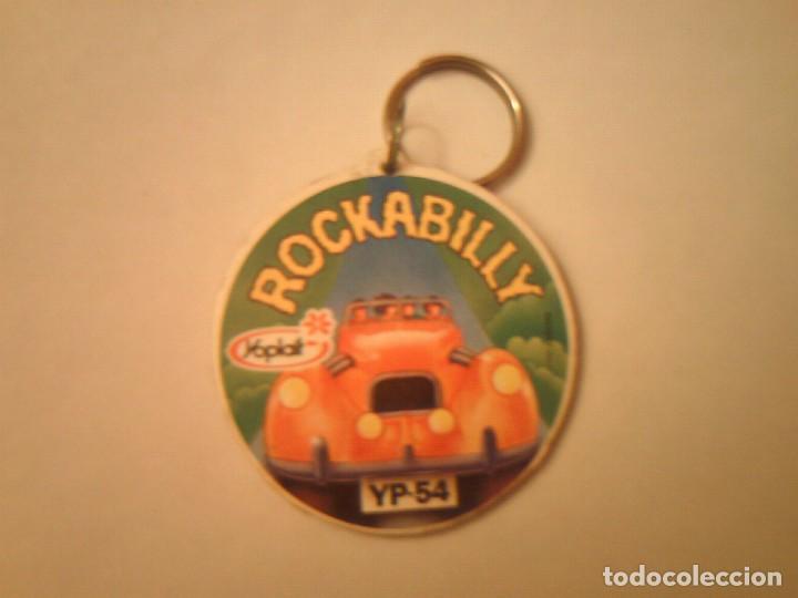 Coleccionismo de llaveros: Llavero yoplait rockabilly - Foto 1