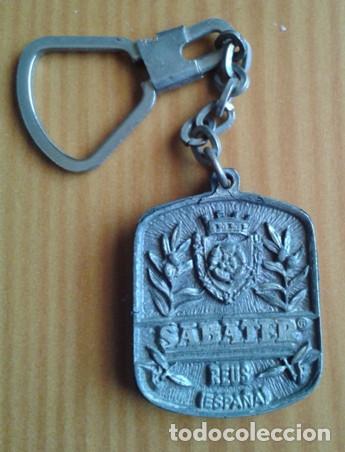 Coleccionismo de llaveros: LLAVERO ESCUDO DE LA CUIDAD DE REUS. TARRAGONA. PUBLICIDAD SABATER. METAL.